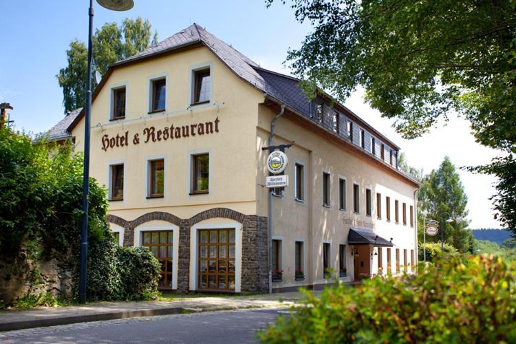 Hotel & Restaurant Kleinolbersdorf Chemnitz Exterior foto