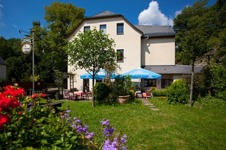 Hotel & Restaurant Kleinolbersdorf Chemnitz Exterior foto